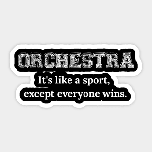 Orchestra v2 (bright/dark color compatible) Sticker